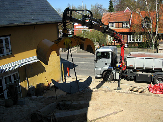 Haveanlæg stensætning